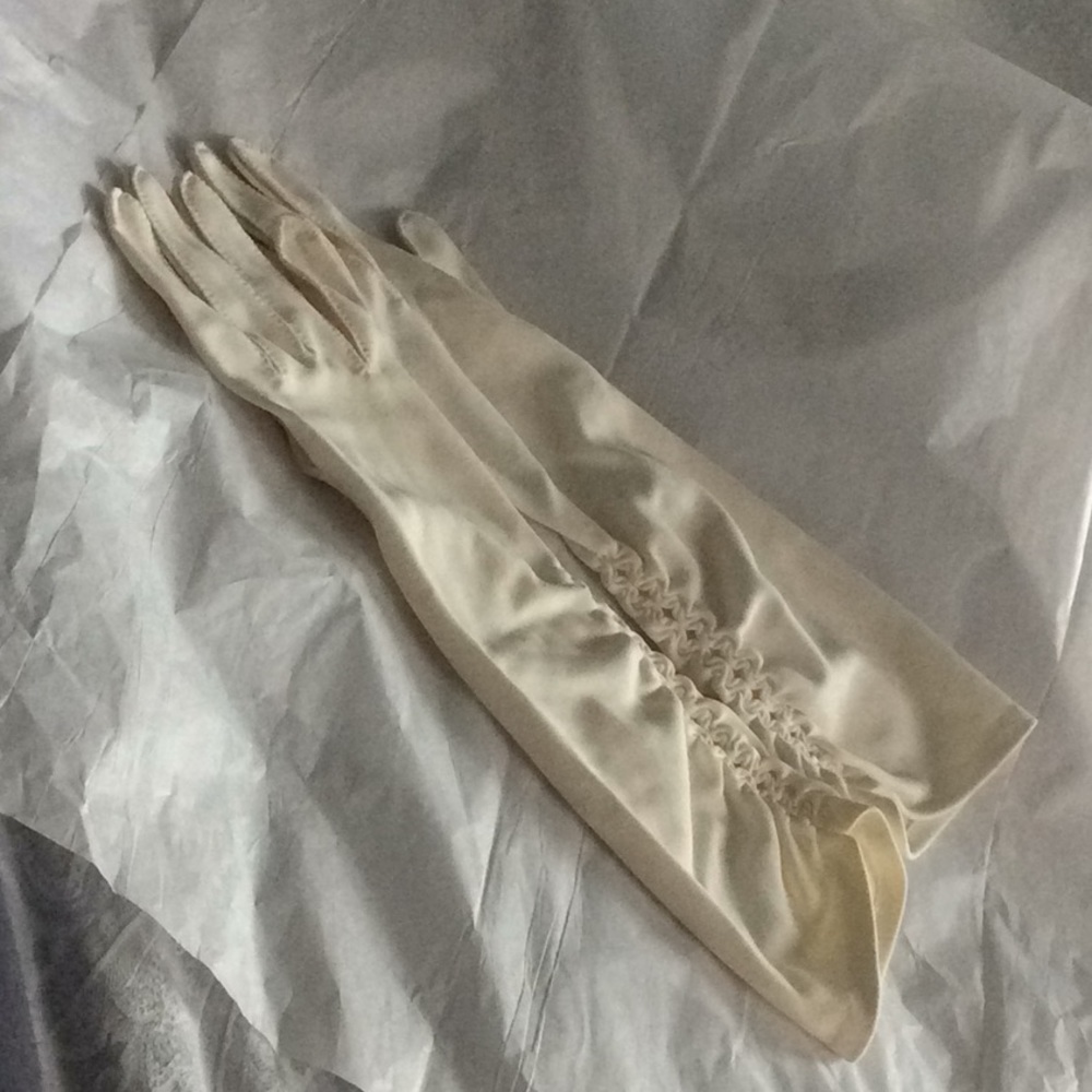 Vintage Long Cloth Gloves